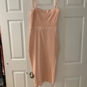 ASOS Strappy Bandage Midi Pencil Dress